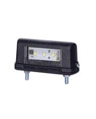 Lampa oświetlenia tablicy rejestracyjnej  diodowa 3 led 12/24V