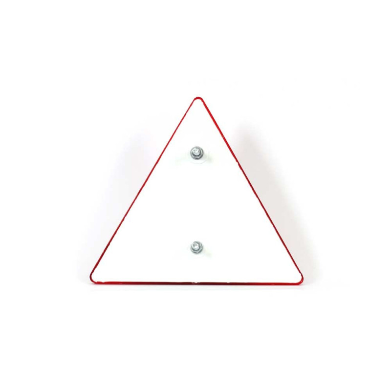 Trójkąt Odblaskowy Odblask trójkątny przyczepy ze śrubami