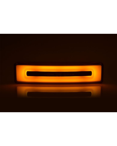 Lampa pozycyjna obrysowa przednia pomarańczowa led neon