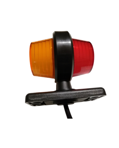 LAMPA Obrysowa pomarańczowo-czerwona led TUNNING neon LD 2627