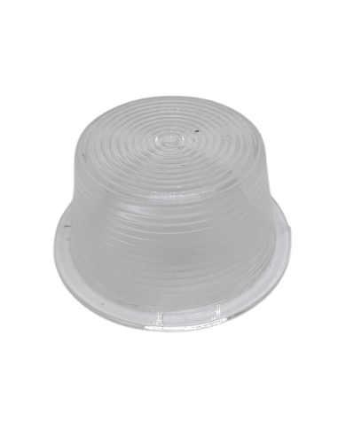 Klosz Szkło Lampy pozycyjnej obrysowej narożnej rogowej typu GYLLE RUBBER biały White clear