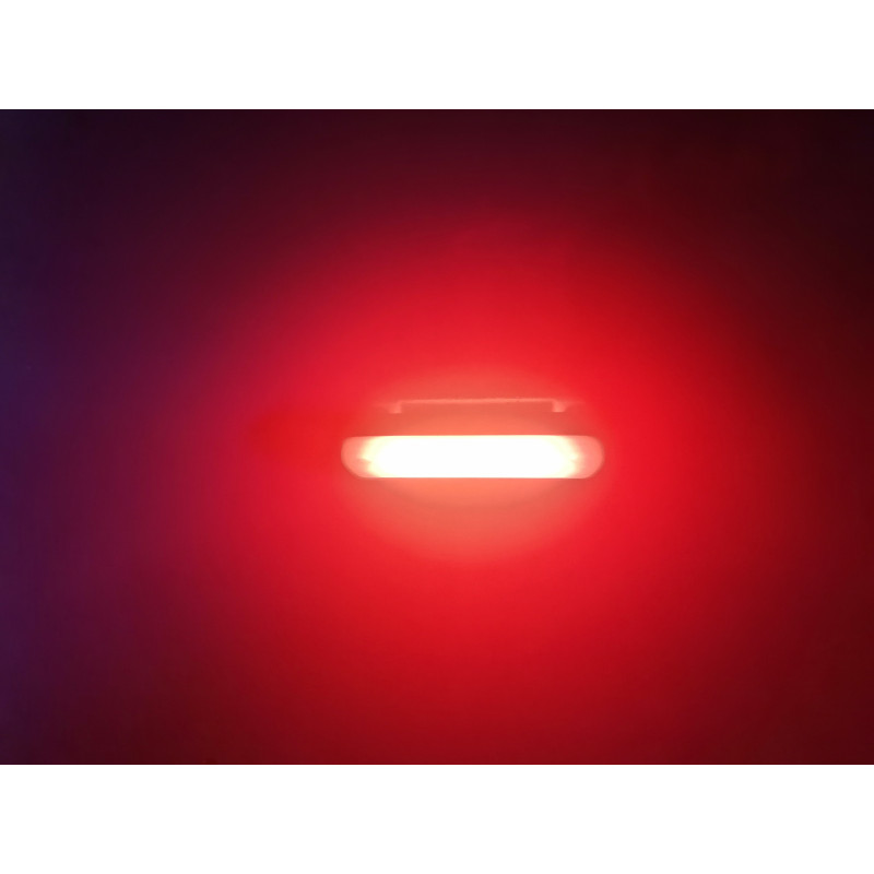 Lampa Lampka obrysowa pozycyjna czerwona tylna neon 4led diodowa