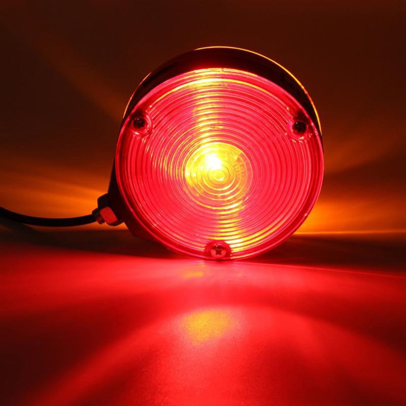 Lampa pozycyjna kierunkowskaz uszy pomarańczowo-czerwona 24V 21W